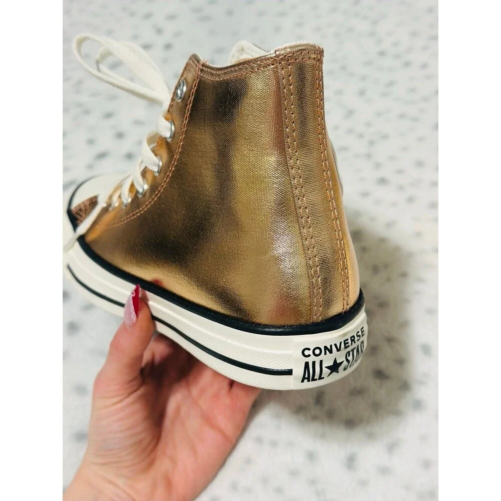 Converse Kids Chuck Taylor All Star Metallic High Top Sneakers
